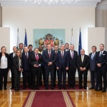 Президентът Радев проведе среща с ръководството на Асоциацията на почетните консули в България