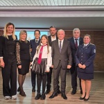 Ивайла Назлъмова от СУ "Св. Паисий Хилендарски" в  Пловдив с първа награда от конкурса на МВР "Аз и моето полицейско управление"