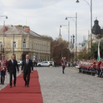 Румен Радев посрещна в София ливанския си колега Жозеф Аун с официална церемония