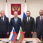 Галин Дурев, Румен Петков и Илиян Сарандалиев проведоха работна среща в Съвета на федерацията на Русия   