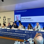 Министър Георгиев представи реформите и дигитализацията в правосъдието пред ОИСР