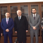 И.ф. главен прокурор Борислав Сарафов проведе работна среща с посланика на Италия Марчело Апичела