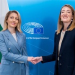 Рая Назарян изрази пред Роберта Мецола благодарност за подкрепата на европейските институции за влизането на България в еврозоната