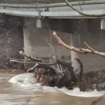 Високи нива на реките Струма и Места вследствие на обилните валежи