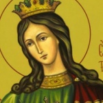 Св. вмчца Екатерина. Св. вмчк Меркурий