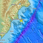 Силно земетресение разтърси бреговете на Камчатка