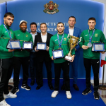 Министър Пешев награди медалистите от Европейското първенство по бокс