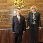 Министър Иван Иванов обсъди възможности за надграждане на сътрудничеството между България и Австрия с посланик Андреа Икич-Бьом