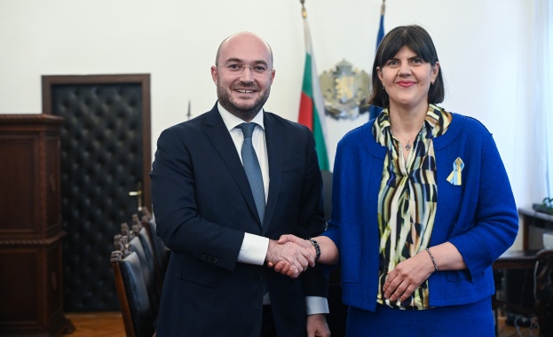 Министър Георгиев се срещна с европейския главен прокурор г-жа Лаура Кьовеши