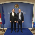 Министър Пешев се срещна с новоизбрания председател на БФЛА Георги Павлов