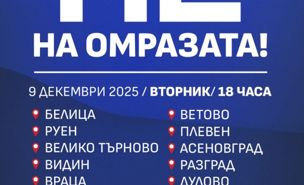 Митинги срещу политическото напрежение насаждано от опозицията провокациите и опитите