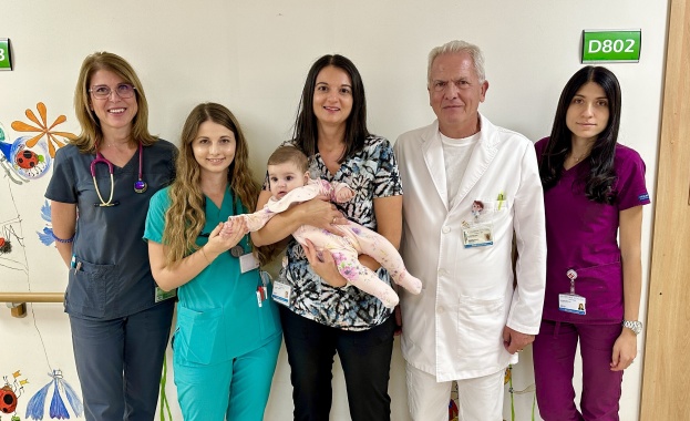 Бебе на 4 месеца с рядката болест на Кавазаки бе излекувано в Клиниката по педиатрия на Аджибадем Сити Клиник УМБАЛ Токуда