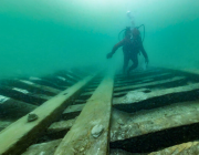 Археолози намериха древен развлекателен кораб край потопения остров Антиродос