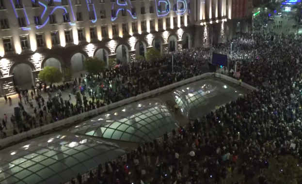 Информационна агенция Ройтерс излъчи на в центъра на София с