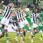 Лудогорец и ПАОК завършиха наравно 3:3 в Лига Европа