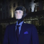 Първият протестиращ робот в България