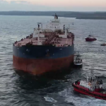 Танкерът "Кайрос" вече се намира в Бургаския залив