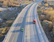 През следващата седмица за ремонт на фуги и полагане на маркировка временно ще се променя организацията на движение в участъци от АМ „Струма“ в област Кюстендил