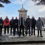 Ивайло Мирчев и Божидар Божанов се поклониха пред Тюркян чешма и почетоха жертвите на тоталитарния режим