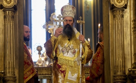 Патриарх Даниил и митрополити от Св. Синод отслужиха литургия в Желязната църква "Св. Стефан" в Истанбул