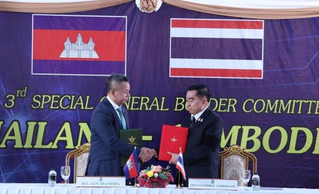 Тайланд и Камбоджа подписаха ново споразумение за прекратяване на огъня