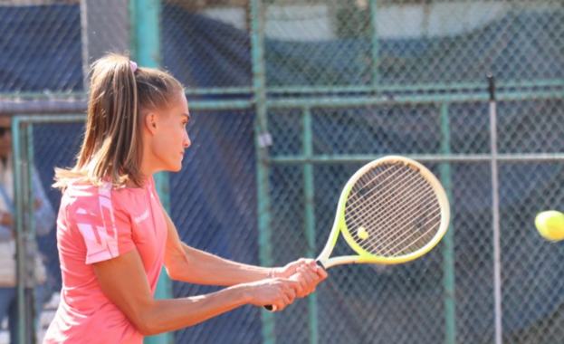 Българската тенисистка Денислава Глушкова отпадна на четвъртфиналите на единично на