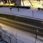 Студеното време заледи пътищата в Северна България