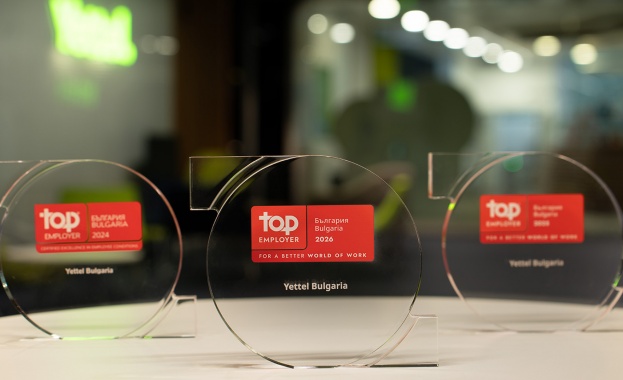 Yettel е сред десетте топ работодатели в телеком сектора в