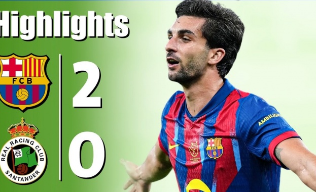 Отборът на Барселона снощи трябваше да се потруди доста но