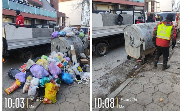 Столичната община продължава интензивната работа по нормализиране на сметопочистването в