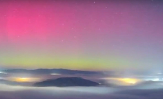 Северното сияние беше видимо дори в Южна Калифорния В обсерваторията