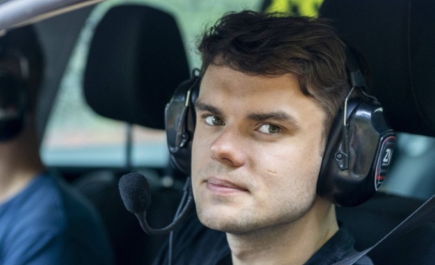 Състезаващият се за България Николай Грязин Ланча навигатор Константин Александров