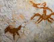 Праисторическо откритие: Очертание на ръка от преди 67 800 години