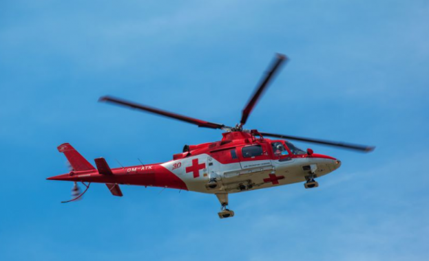 Медицински хеликоптер е задействан за да транспортира 5 годишно дете