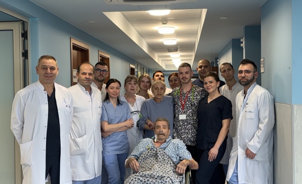 Пациенти на Клиниката по съдова и ендоваскуларна хирургия на УМБАЛ