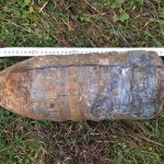 Военнослужещи от НВУ „В. Левски“ унищожиха невзривен боеприпас, открит в Русе