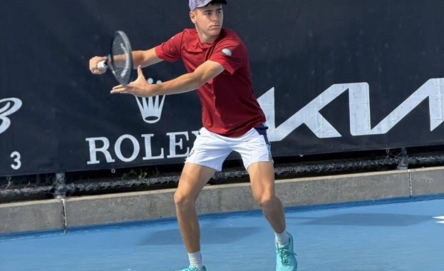 Българинът Димитър Кисимов стана шампион на двойки при юношите на