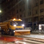 През нощта в София са извършени 35 обработки със смеси срещу заледяване