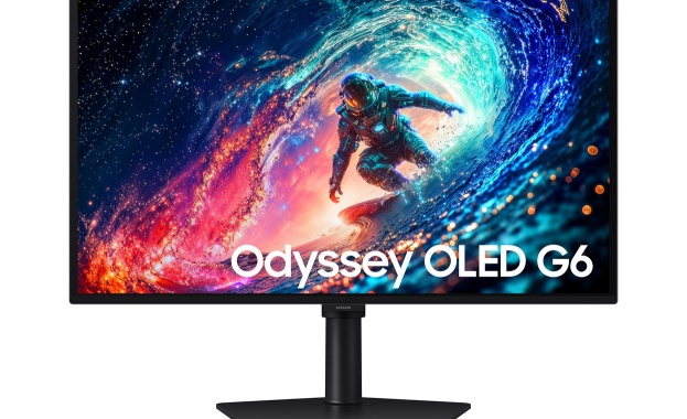 OLED телевизорите и мониторите на Samsung 2026 поддържат NVIDIA® G-SYNC™ за върхови резултати в игрите