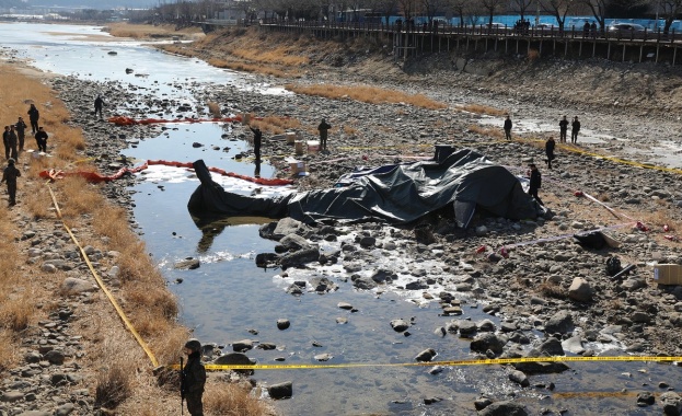 Военен хеликоптер се разби в понеделник 9 февруари в Южна
