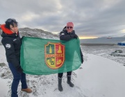 Знамето на Етрополе се развя на Антарктида
