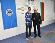 Ректорът на НСА награди Тервел Замфиров с почетен медал