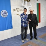 Ректорът на НСА награди Тервел Замфиров с почетен медал