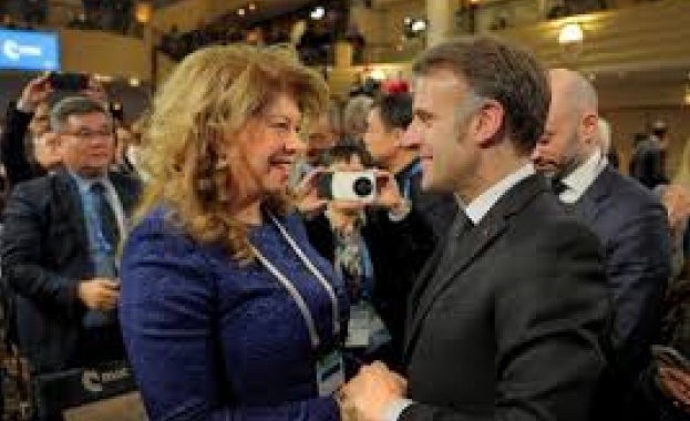 Президентът Илияна Йотова разговаря с председателя на Европейския съвет Антонио