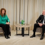 Президентите Илияна Йотова и Илхам Алиев обсъдиха енергийното сътрудничество между България и Азербайджан