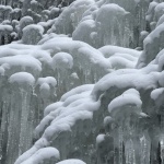 Леденото лице на водопадите през зимата