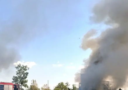 Автомобил се запали на автомагистрала „Тракия“ край Сливен, няма пострадали