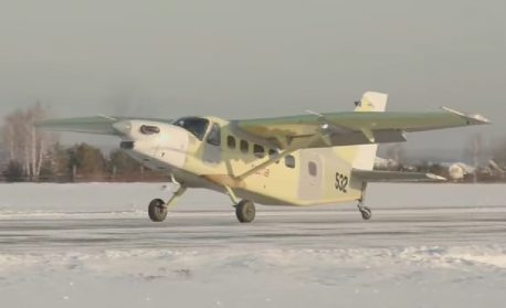 Лекият многоцелеви руски самолет "Байкал", който трябва да замени Ан-2, извърши първия си полет