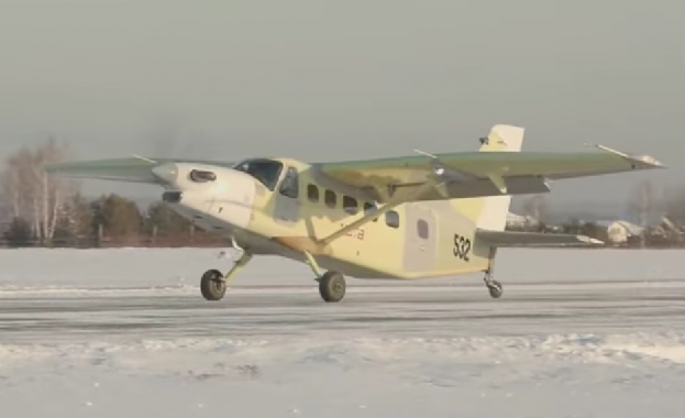 Лекият многоцелеви руски самолет "Байкал", който трябва да замени Ан-2, извърши първия си полет
