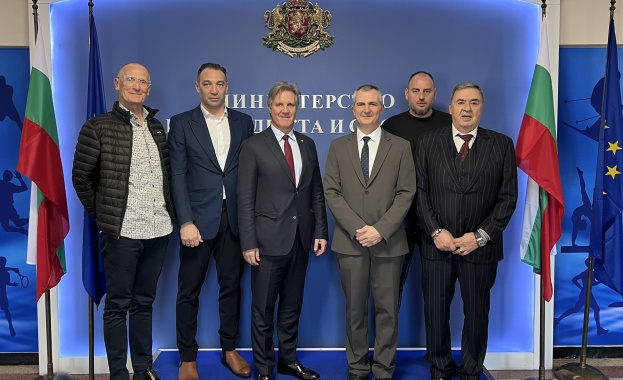 Димитър Илиев се срещна с президента на Европейската федерация по водни спортове Антонио Жозе Силва